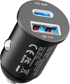Cargadores compactos para coche