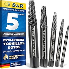 Conoce los diferentes tipos de extractores de tornillos y cuándo usarlos