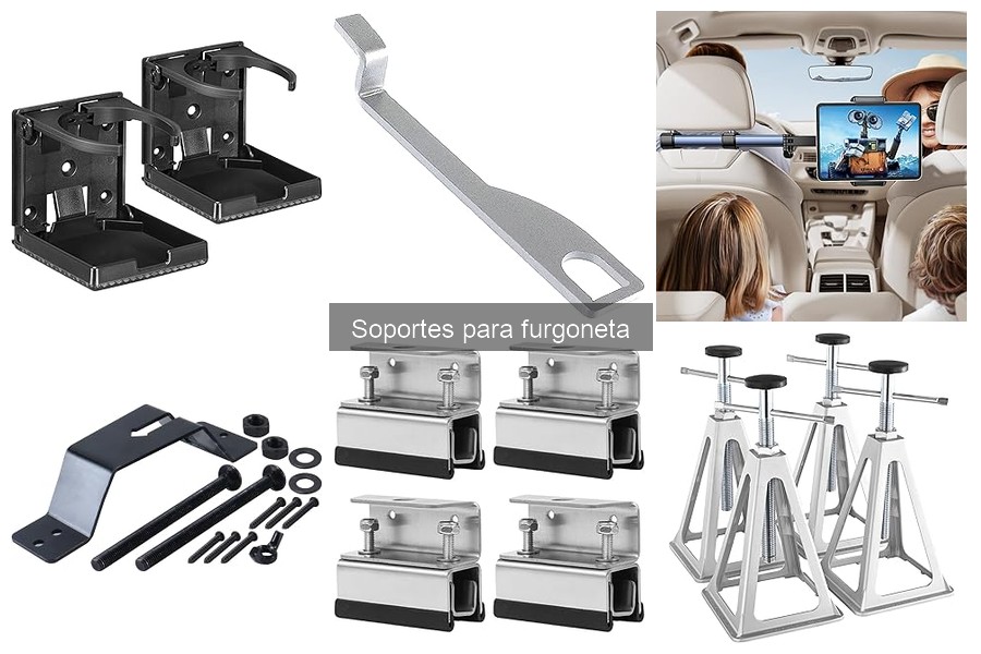 Accesorios Complementarios Esenciales para Soportes de Furgoneta