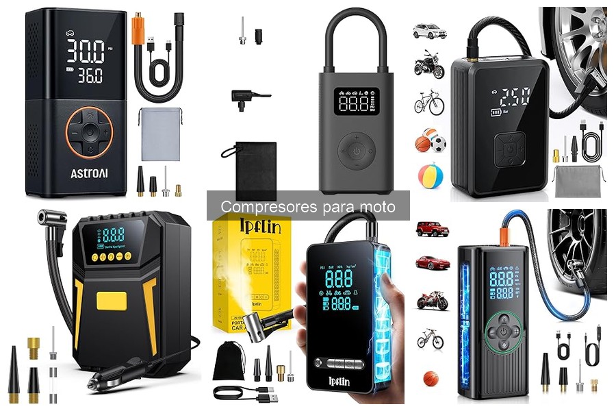 Accesorios esenciales para compresores de moto