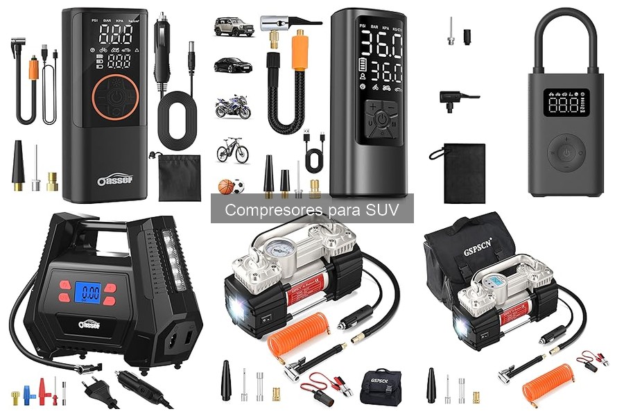 Accesorios imprescindibles para compresores de SUV