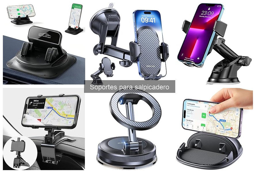 Accesorios imprescindibles para tu soporte de salpicadero