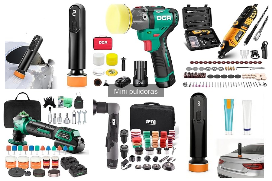 Accesorios Indispensables para Mini Pulidoras de Coche