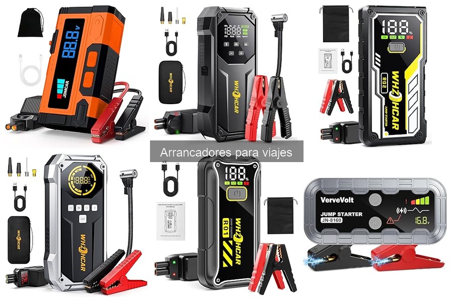 Accesorios útiles para complementos de arrancadores de coche