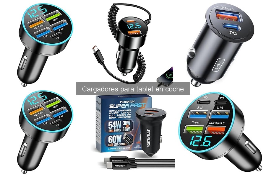 Alternativas a Cargadores para Tablet en Coche