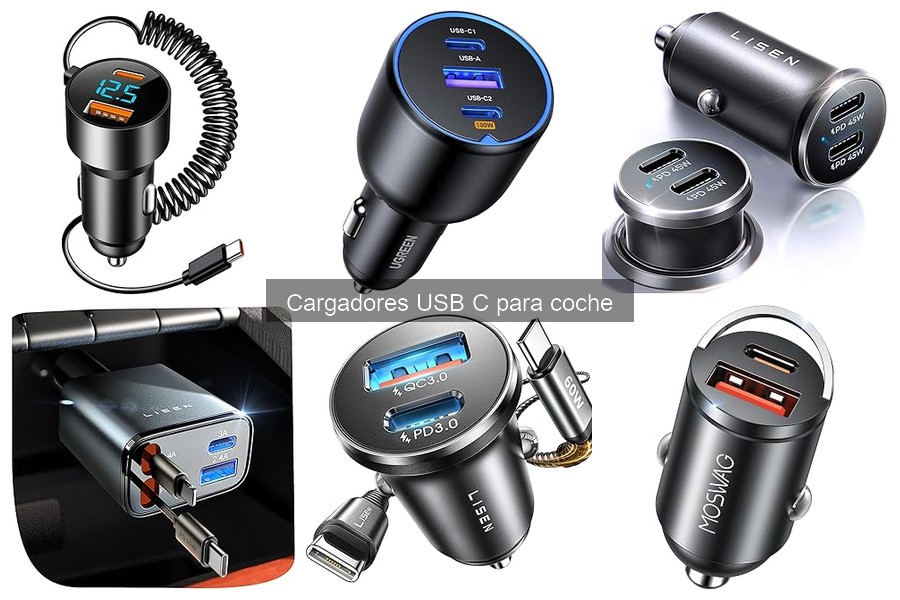 Alternativas a Cargadores USB C para Coche: Mejores Opciones