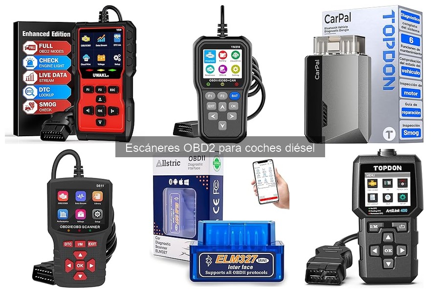 Alternativas a escáneres OBD2 para coches diésel