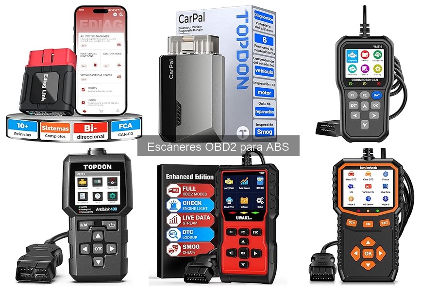 Alternativas a Escáneres OBD2 para Diagnóstico del ABS