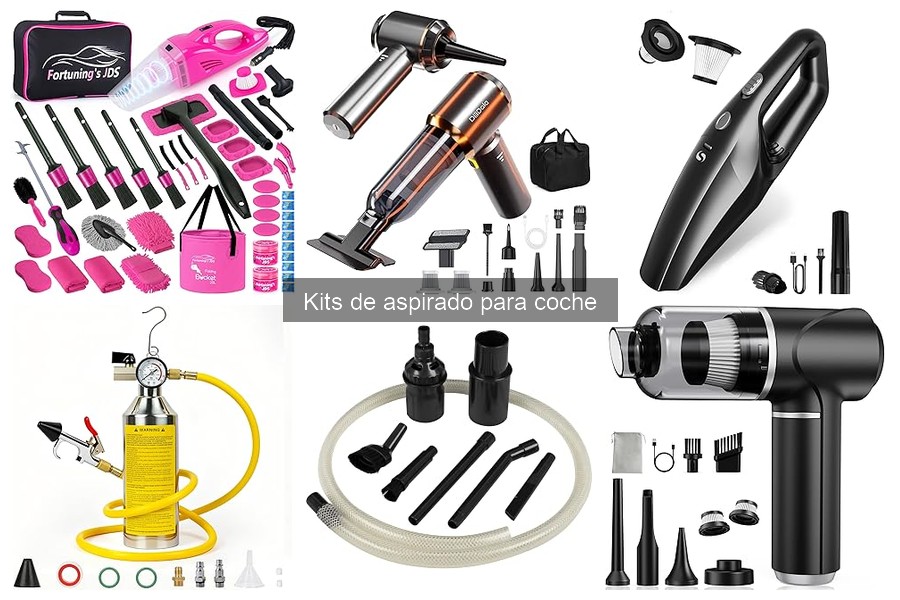 Alternativas a kits de aspirado para coche: guía de opciones