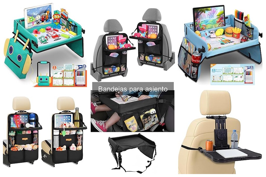 Alternativas a las Bandejas para Asiento de Coche