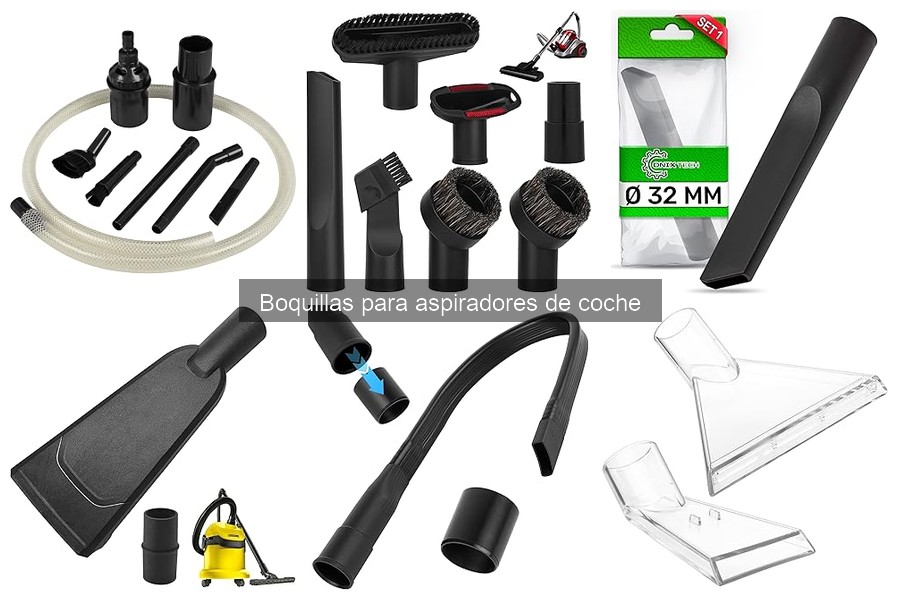 Alternativas a las Boquillas de Aspiradores para Coche