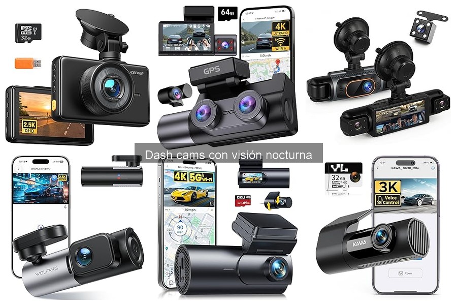 Alternativas a las Dash Cams con Visión Nocturna