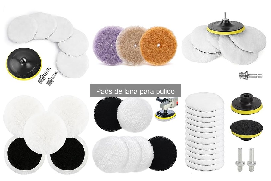 Alternativas a los pads de lana para pulir coches