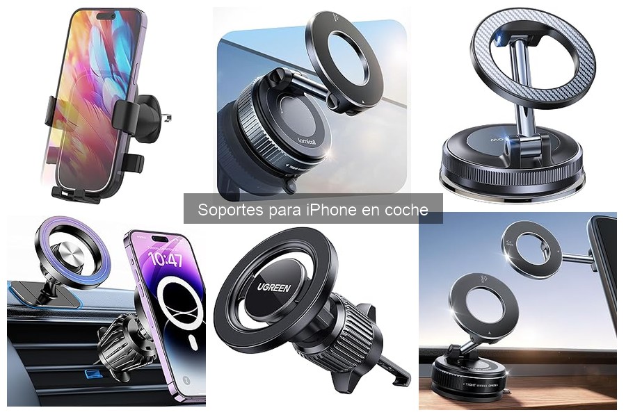 Alternativas a los Soportes para iPhone en Coche
