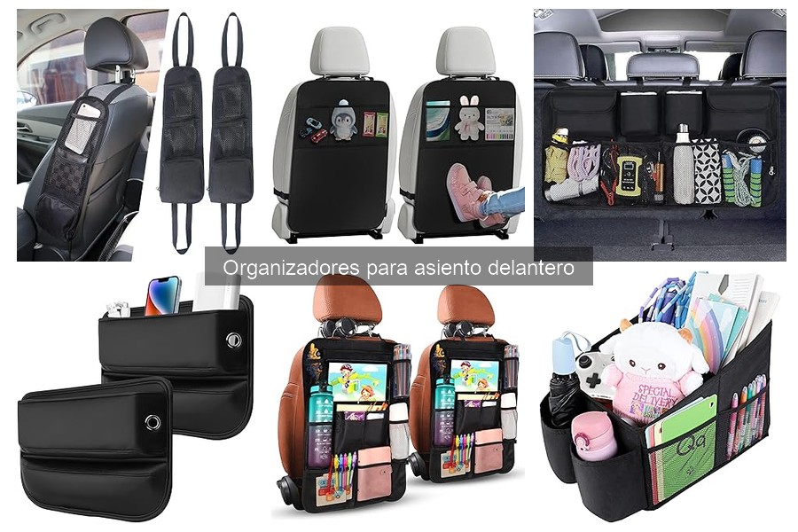 Alternativas a Organizadores para Asiento Delantero del Coche