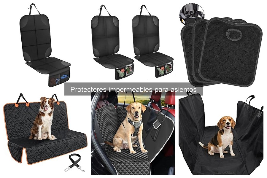 Alternativas a protectores impermeables para asientos de coche