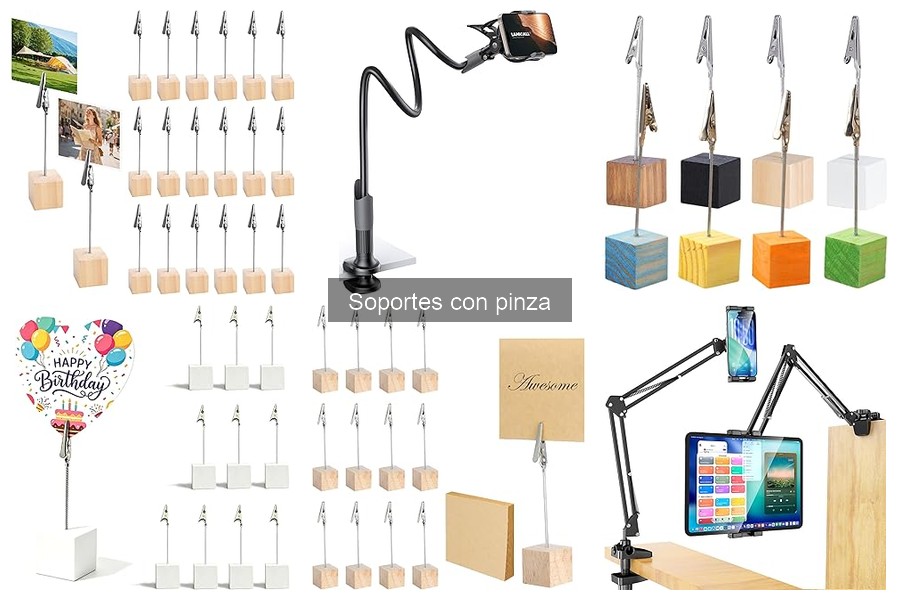 Alternativas a Soportes con Pinza para el Coche