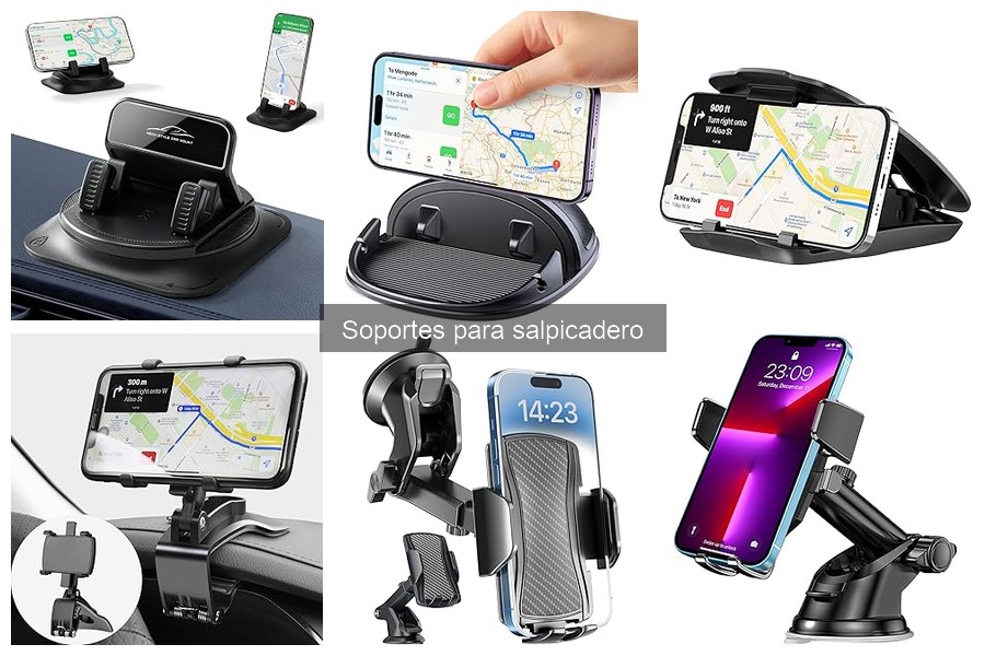 Alternativas a Soportes de Salpicadero para Dispositivos Móviles