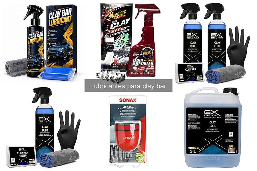 Alternativas al lubricante para clay bar: opciones efectivas