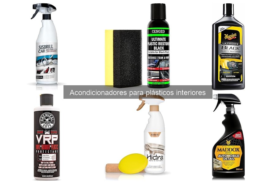 Alternativas Caseras a Acondicionadores de Plásticos Interiores