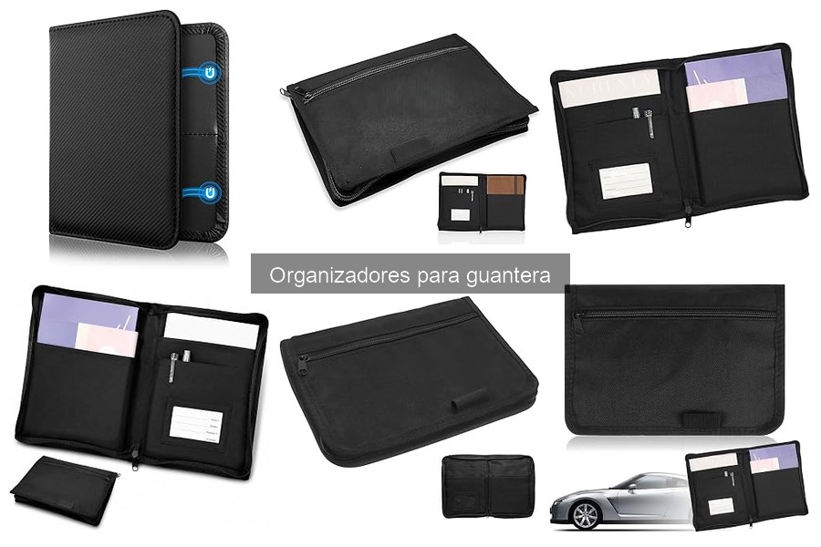 Alternativas creativas a organizadores de guantera