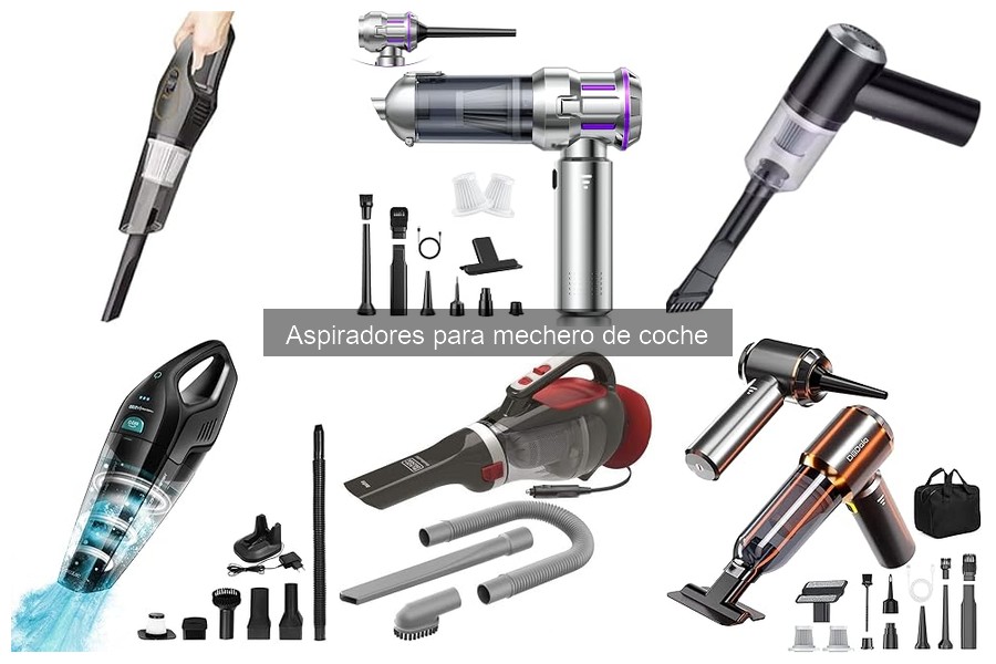 Alternativas efectivas a aspiradores para mechero de coche