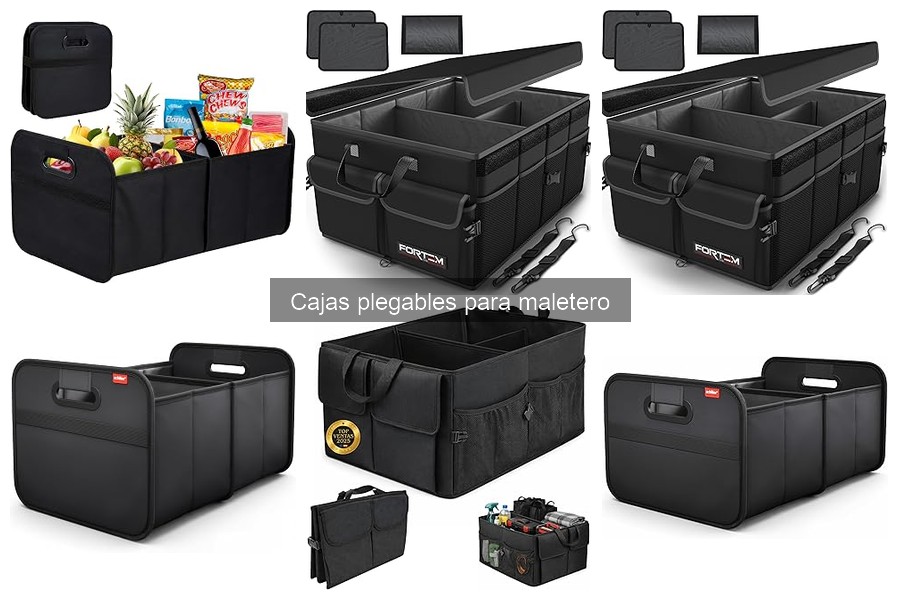 Análisis de precios de cajas plegables para maletero