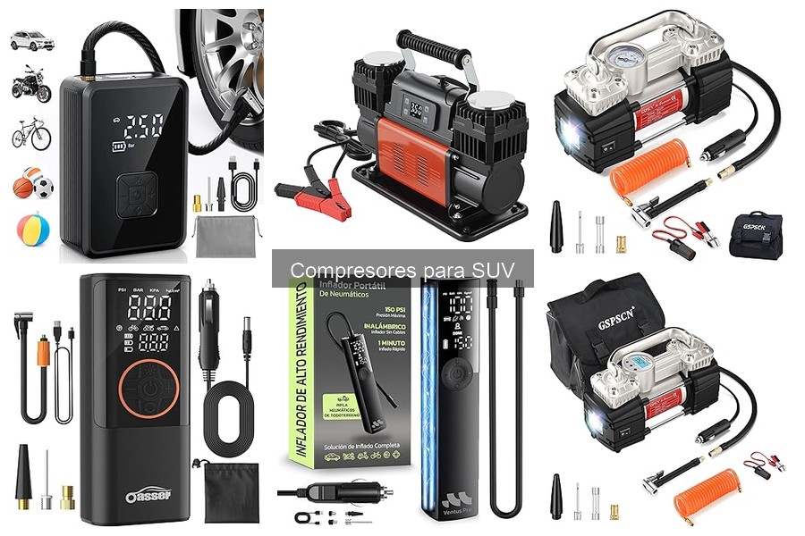 Capacidad Ideal de un Compresor para SUV: Guía y Recomendaciones