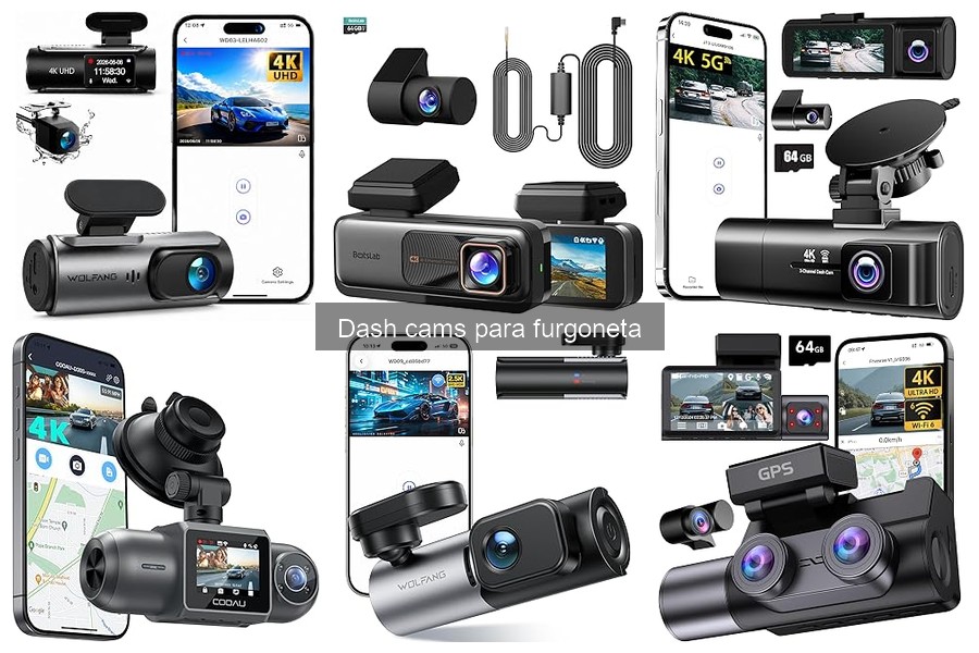 Características de Grabación de Dash Cams para Furgoneta