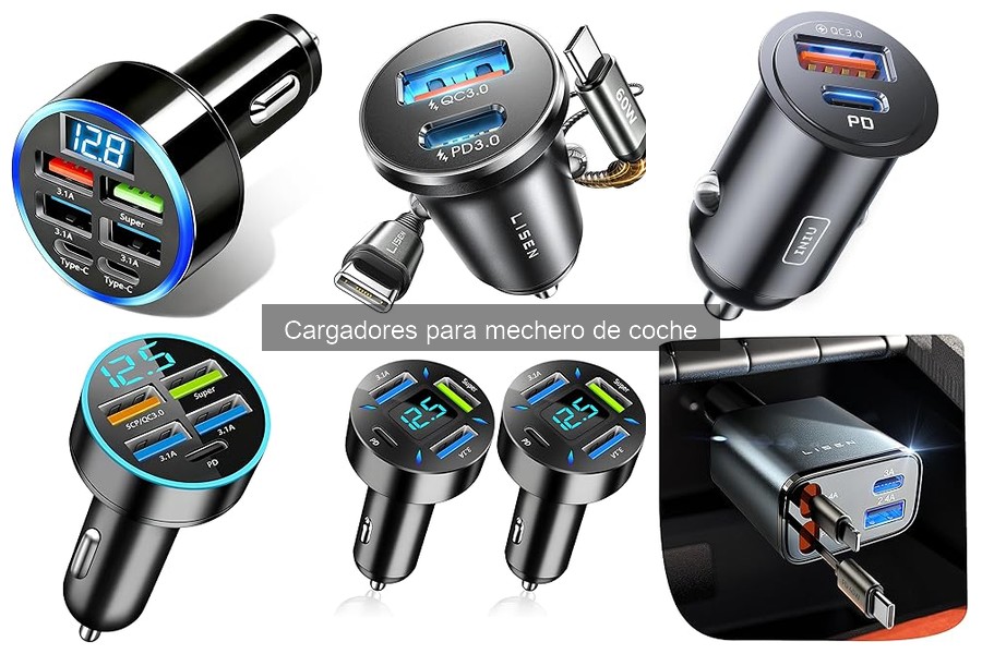Cargadores de Mechero de Coche con Carga Rápida: Guía Esencial