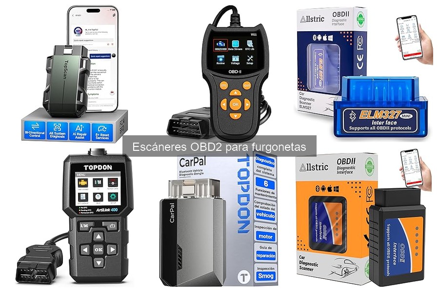 Códigos de error OBD2 comunes en furgonetas: soluciones