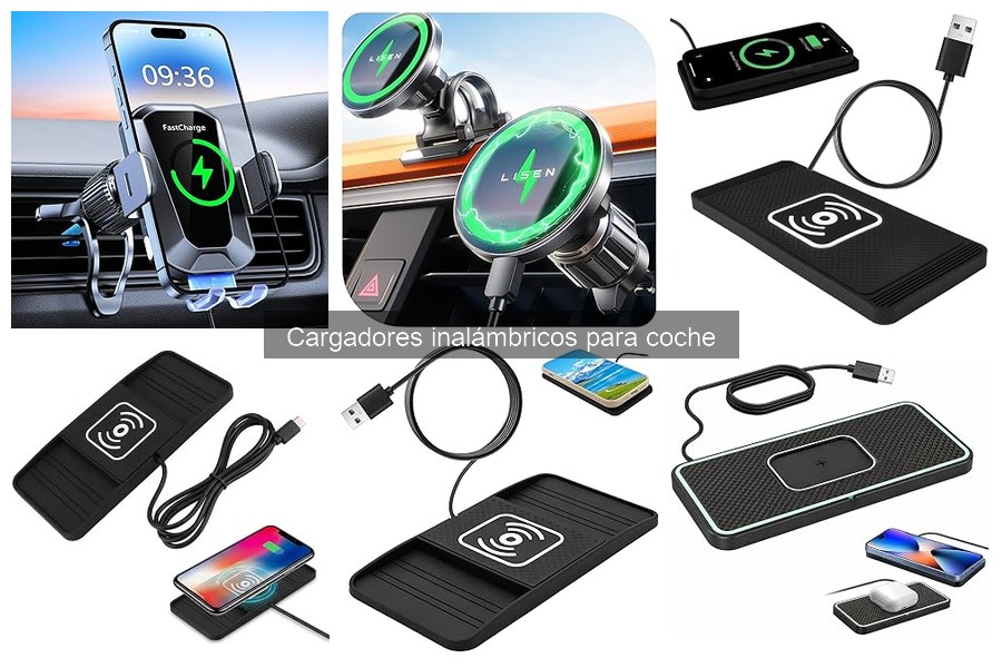 Cómo elegir el mejor cargador inalámbrico para coche