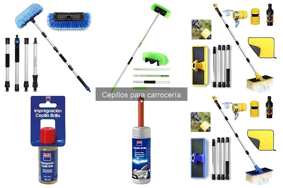 Cómo elegir el mejor cepillo para carrocería de coche