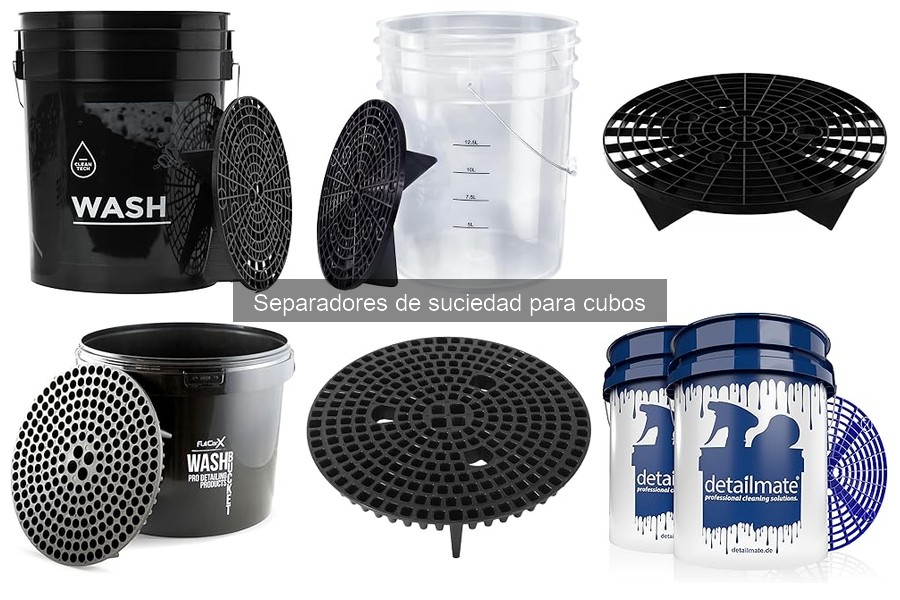 Cómo elegir el mejor separador de suciedad para cubos