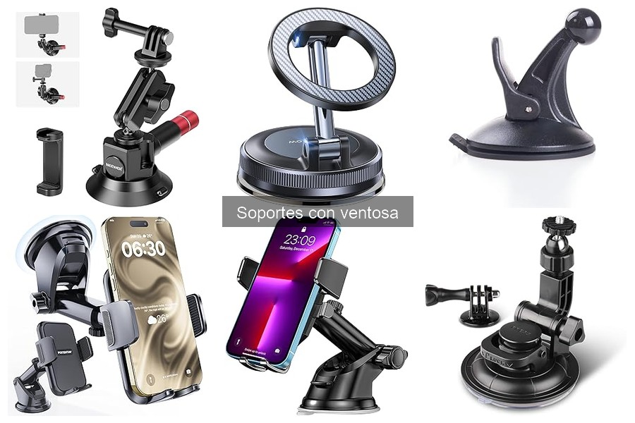 Cómo elegir el mejor soporte con ventosa para tu coche