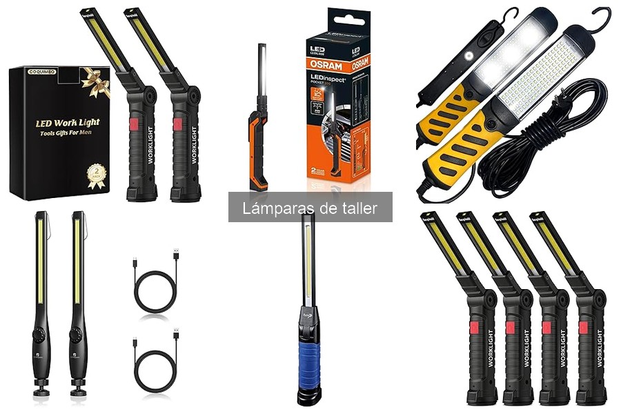 Cómo elegir la lámpara de taller perfecta para ti