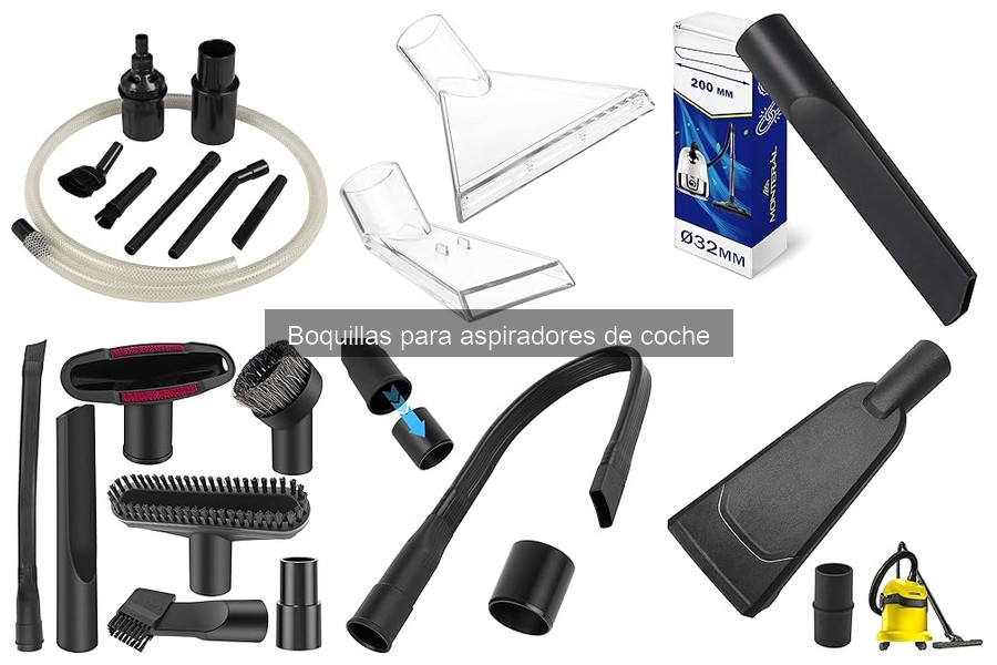 Cómo elegir la mejor boquilla para aspirador de coche