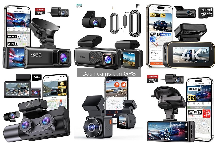 Cómo elegir la mejor dash cam con GPS para tu coche