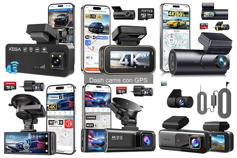 Cómo funcionan las funciones de GPS en las dash cams