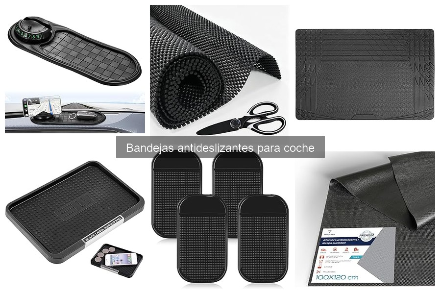 Cómo instalar bandejas antideslizantes en tu coche