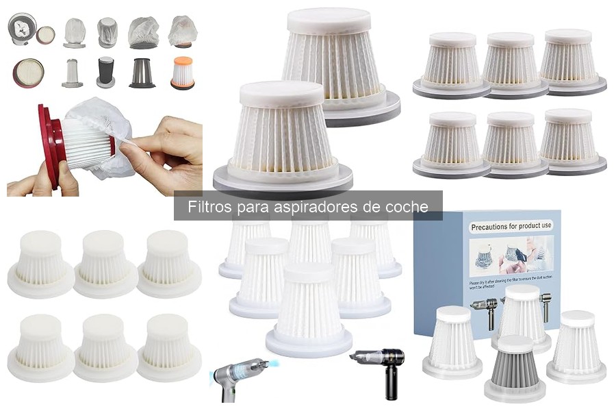 Cómo instalar un filtro en tu aspirador de coche fácilmente