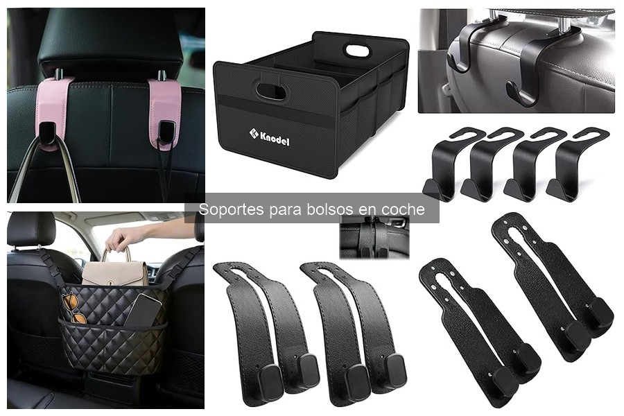 Cómo instalar un soporte para bolsos en coche fácilmente