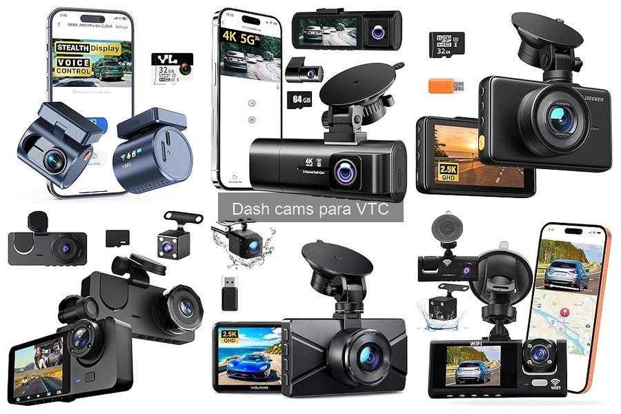 ** Cómo instalar una dash cam en tu vehículo VTC fácilmente