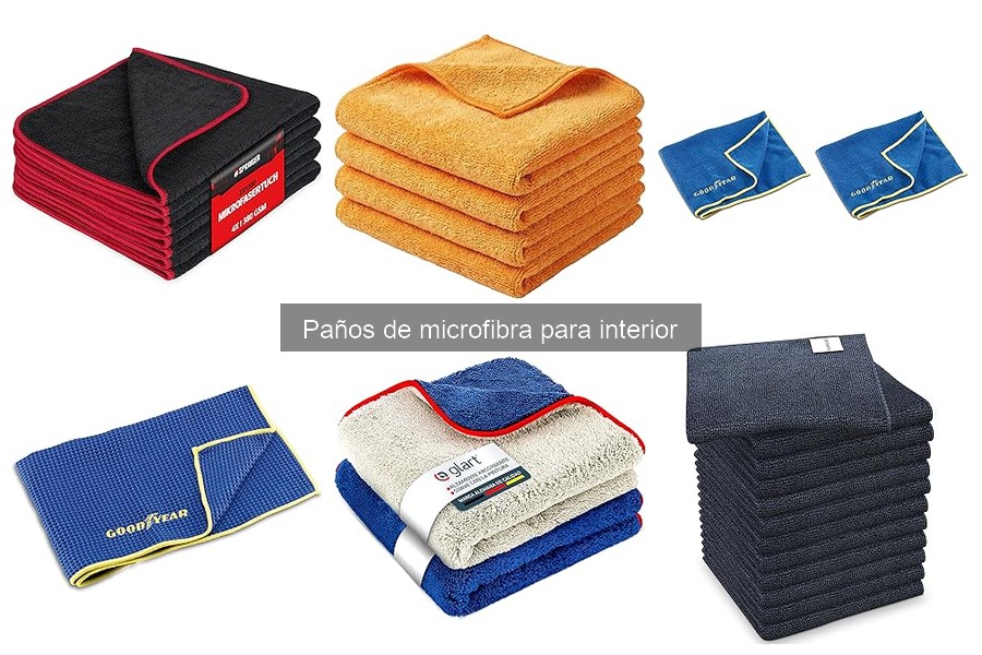 Cómo limpiar y mantener paños de microfibra para coche