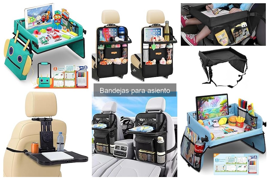 Cómo Mantener las Bandejas para Asiento de Coche en Buen Estado