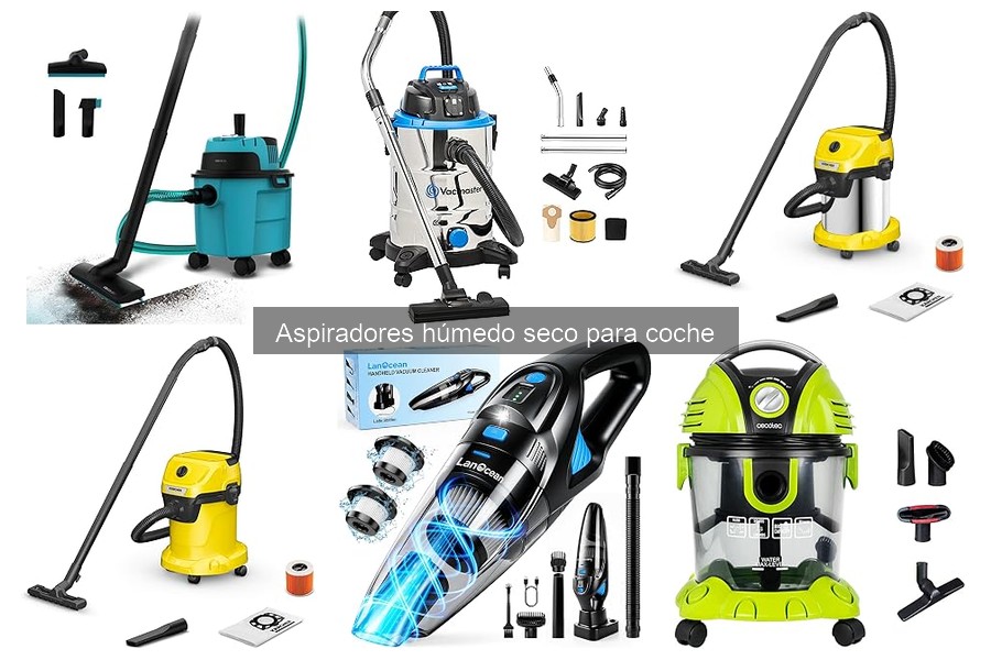 Cómo usar un aspirador húmedo seco para coche correctamente