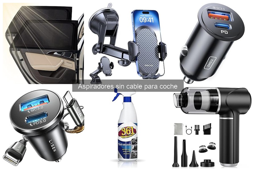 Cómo usar un aspirador sin cable para coche de forma efectiva