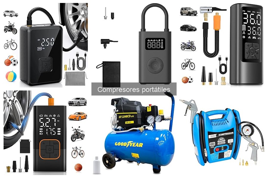Cómo usar un compresor portátil de forma segura y eficiente