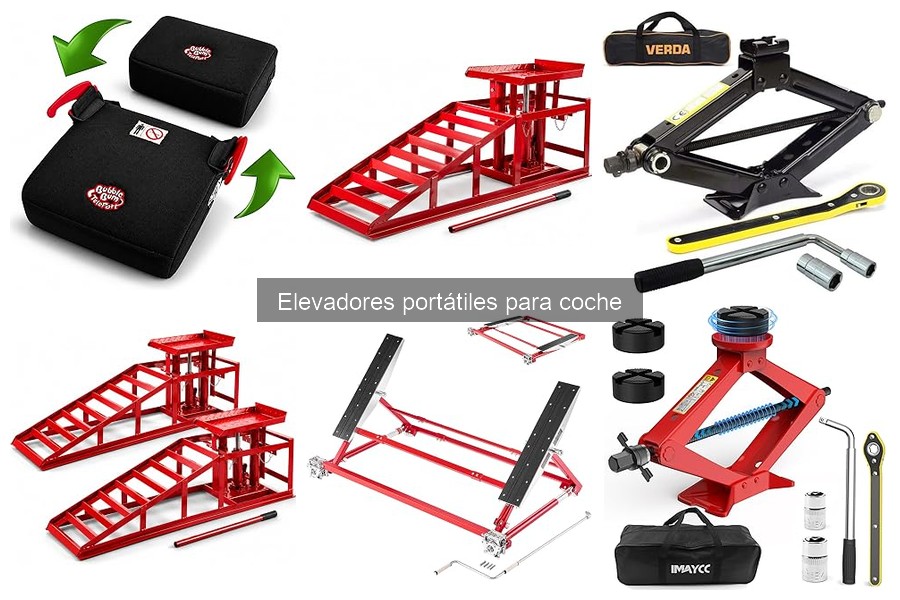 Cómo usar un elevador portátil para coche de forma segura