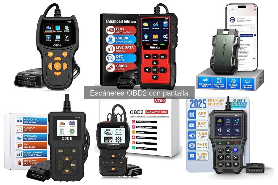 Cómo usar un escáner OBD2 con pantalla: Guía práctica